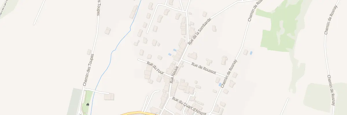 Plan du 99 Rue Neuve à Lavigny