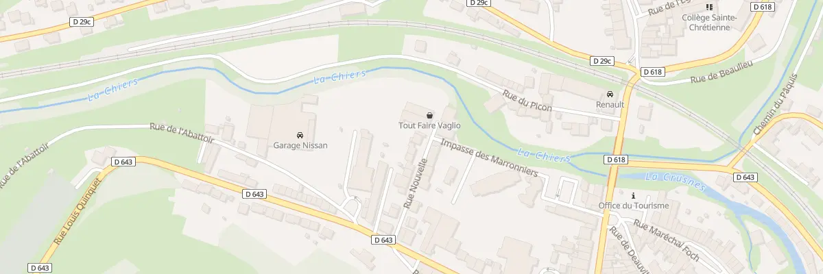 Plan du 16 Rue Nouvelle à Longuyon