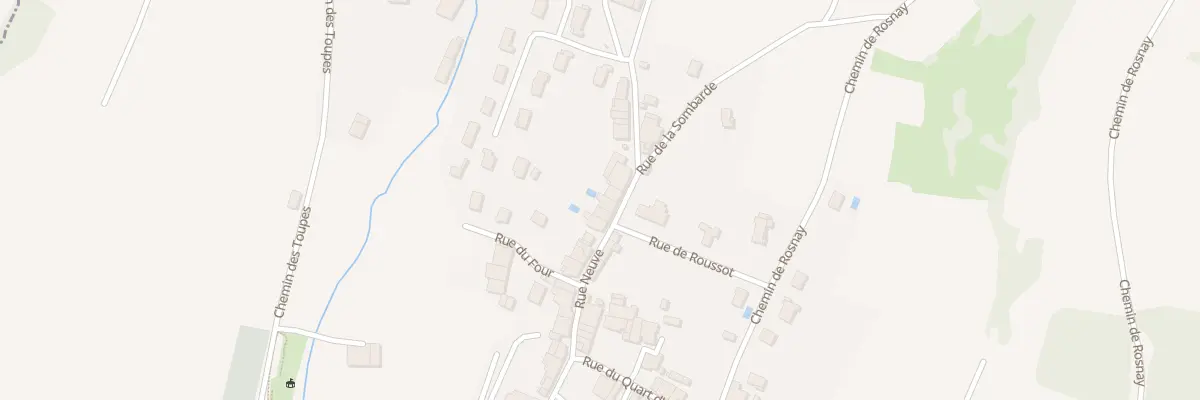 Plan du 121 Rue Neuve à Lavigny