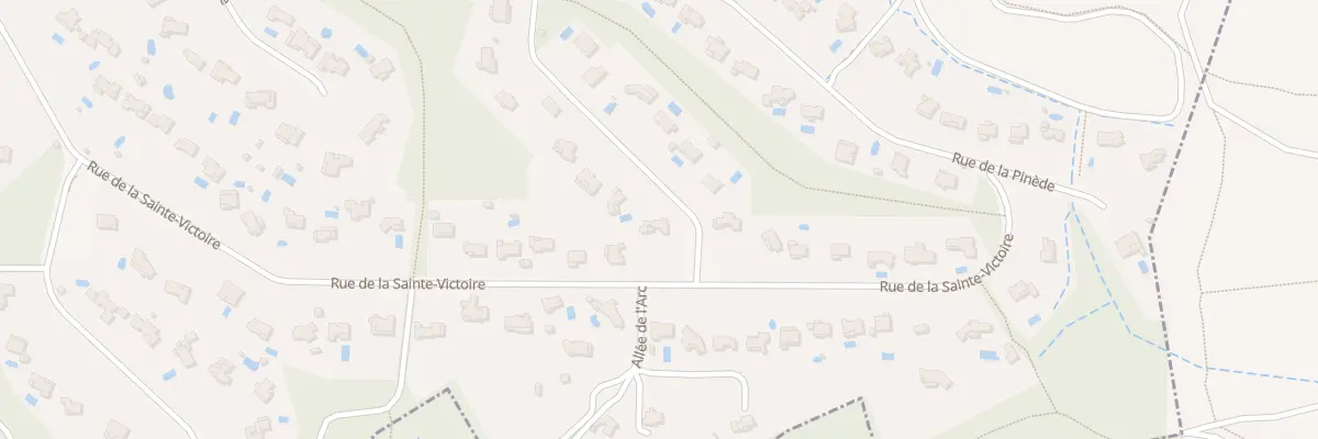 Plan du 16 Rue des Cyprés à Châteauneuf-le-Rouge