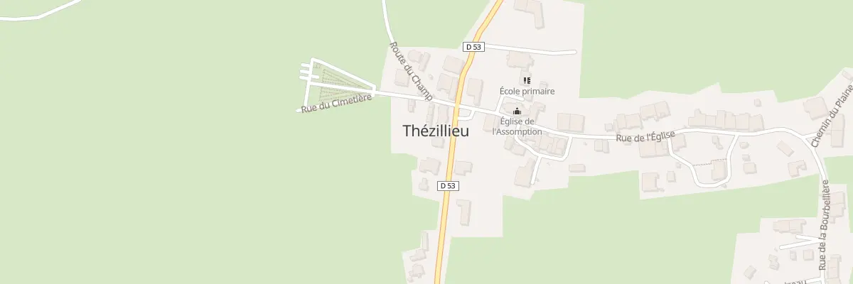 Plan du 40 Rte de Virieu à Plateau d’Hauteville