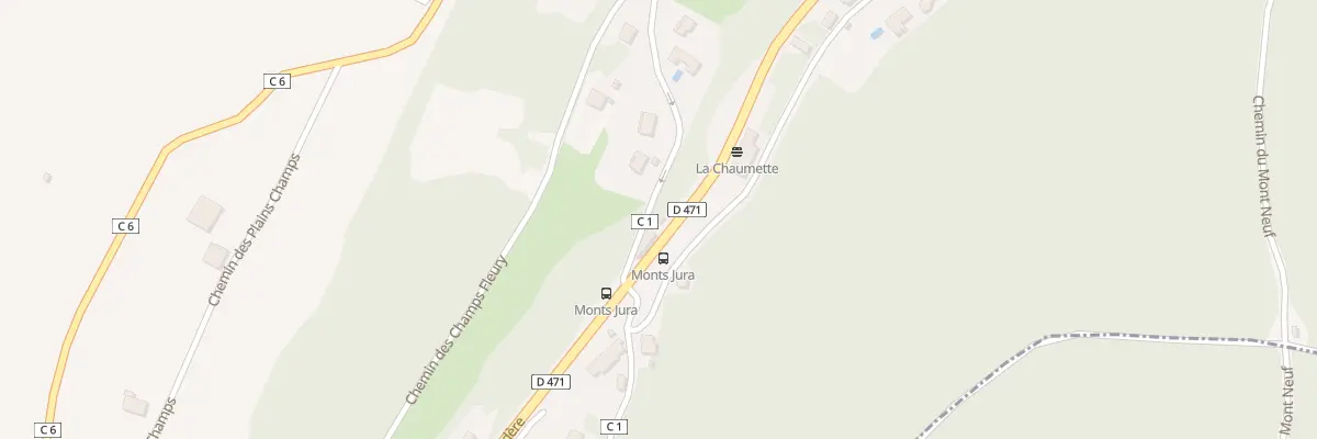 Plan du 305 Rte du Belvédère à Pannessières