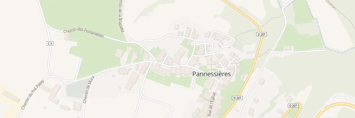 Plan du 6 Rue du Meix Dagay à Pannessières