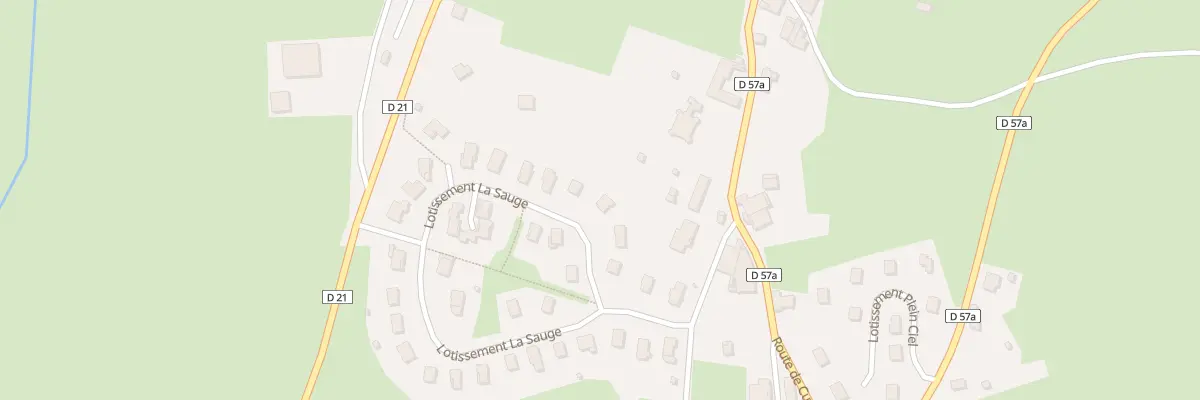 Plan du 130 Lot La Sauge à Champdor-Corcelles