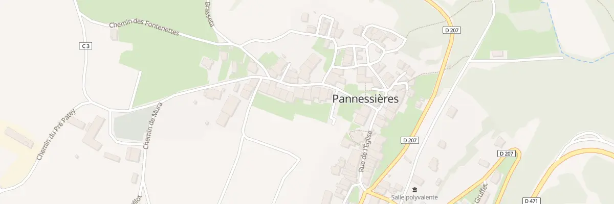 Plan du 9 Rue du Meix Dagay à Pannessières