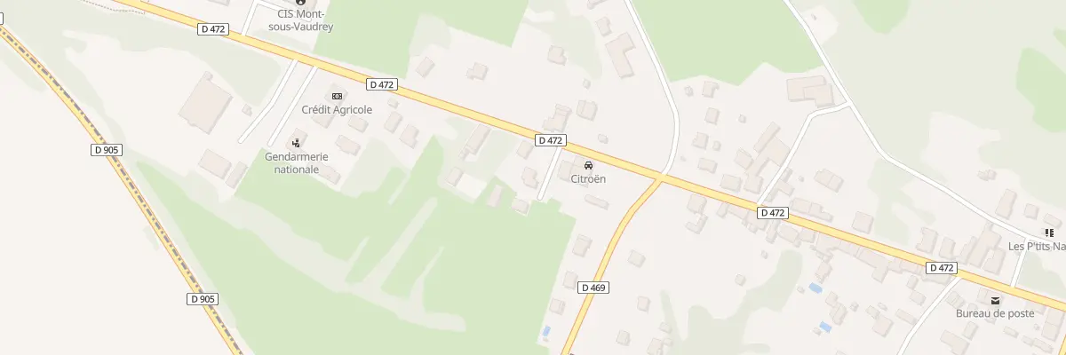 Plan de Imp de la Saboterie à Mont-sous-Vaudrey