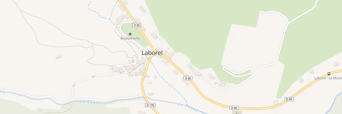 Plan du 5019A Le Village à Laborel