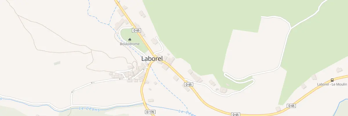 Plan du 5019 Le Village à Laborel