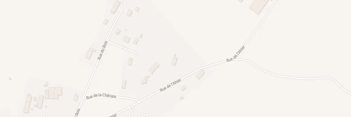 Plan du 7 Rue de l’Ahier à Oussières