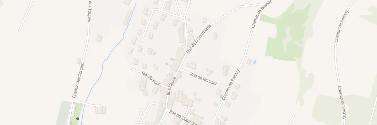 Plan du 134 Rue Neuve à Lavigny