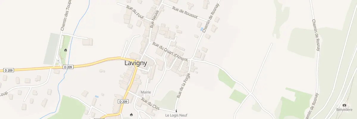 Plan du 3 Rle du Vieux Chateau à Lavigny