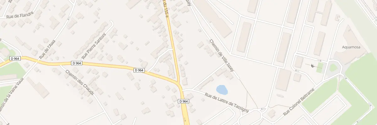 Plan du 125 Rue du 155 Eme à Commercy