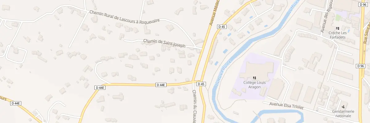 Plan du 1018 Saint Joseph à Roquevaire