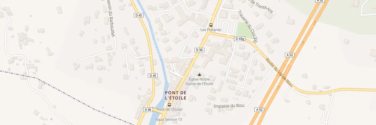 Plan du 10 Av General de Gaulle à Roquevaire