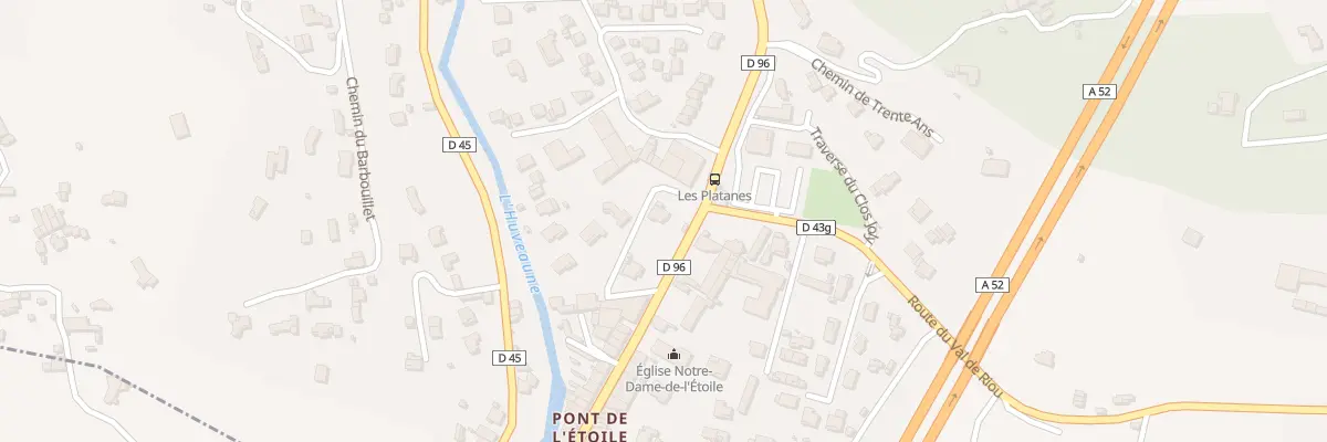 Plan du 6 Av General de Gaulle à Roquevaire