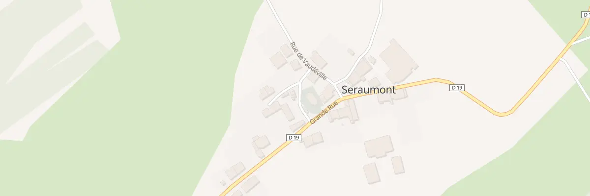 Plan du 1 Rue de l’Eglise à Seraumont