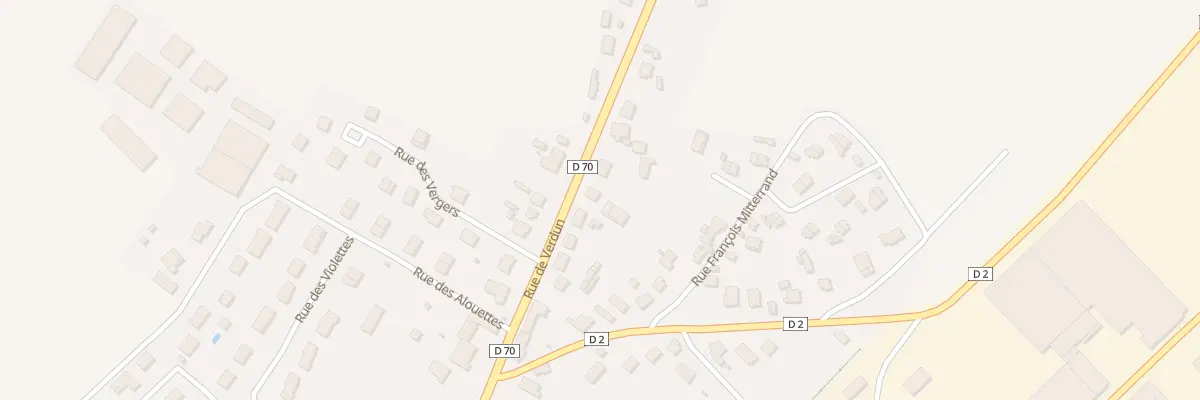 Plan du 56 Rue de Verdun à Arc-lès-Gray