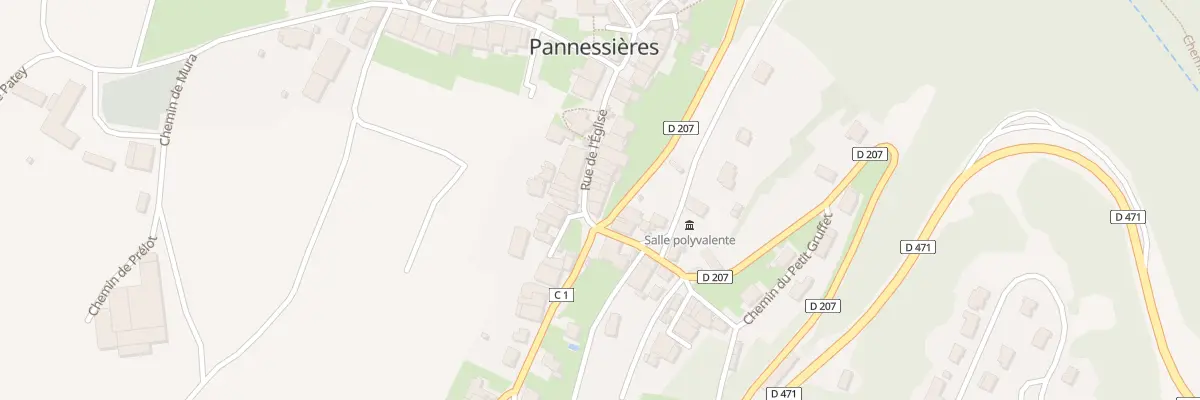 Plan du 4 Rue de l’Eglise à Pannessières