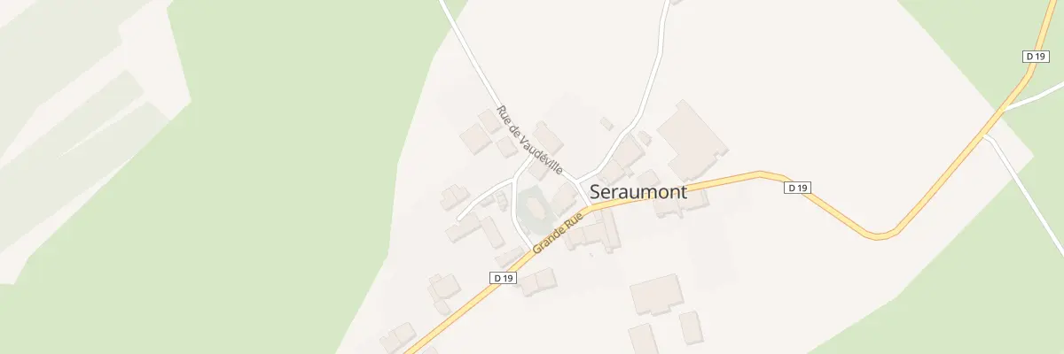 Plan du 1 Rue du Puisat à Seraumont