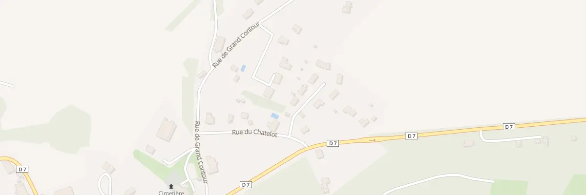 Plan du 1 Rue du Chatelot à Belmont