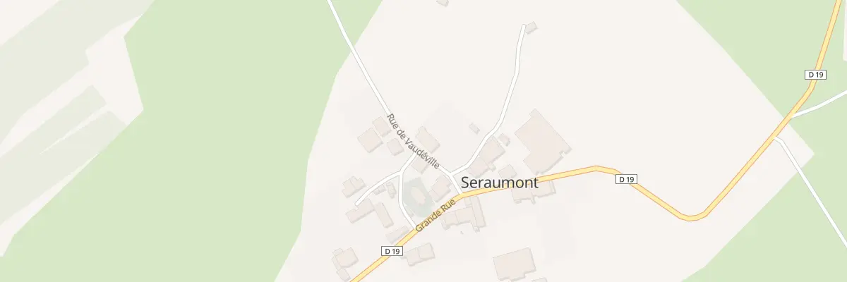 Plan du 2 Rue de Vaudéville à Seraumont