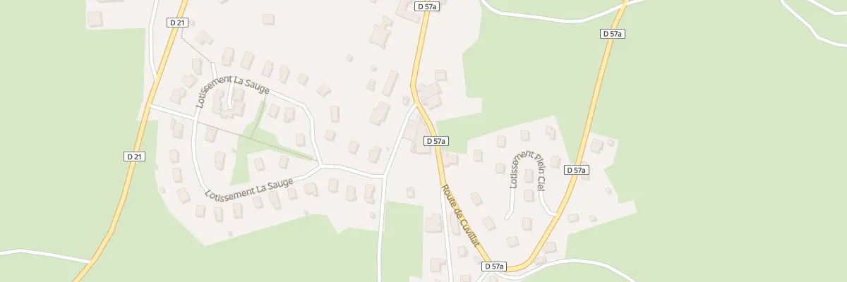 Plan du 410 Rue du Chateau à Champdor-Corcelles