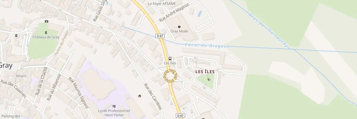 Plan du 13 Av de Verdun à Gray