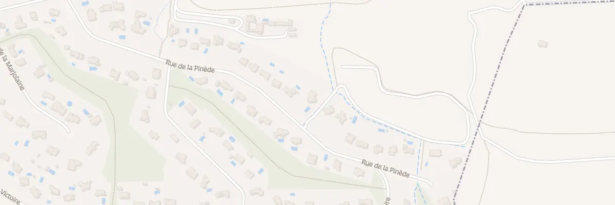Plan du 29 Rue de la Pinède à Châteauneuf-le-Rouge