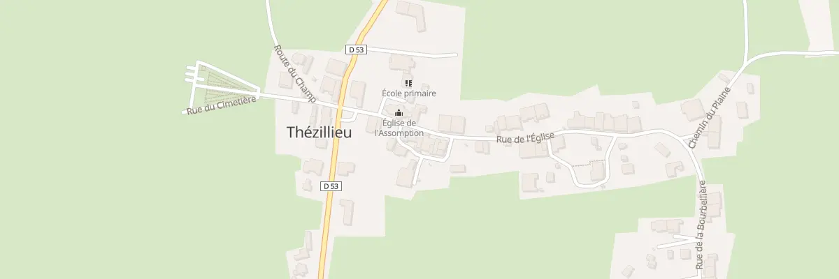 Plan du 49 Rue de l’Ancienne École à Plateau d’Hauteville