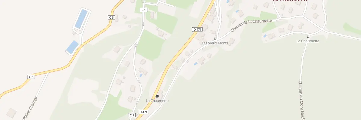 Plan du 285 Che de la Chaumette à Pannessières