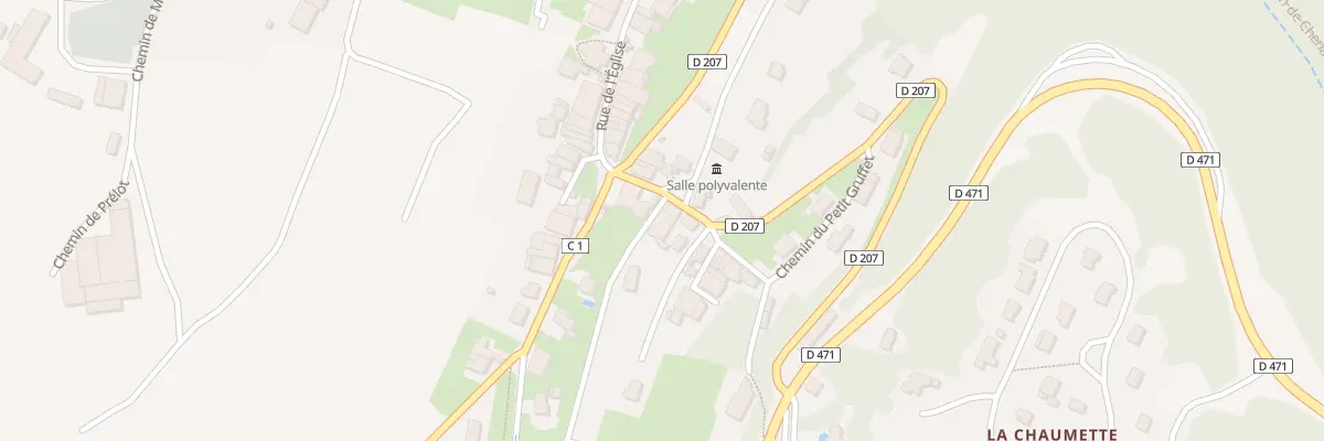 Plan du 50A Che des Vieux Monts à Pannessières