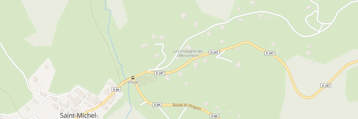 Plan du 5105 Praz Fauraz à Saint-Michel-les-Portes