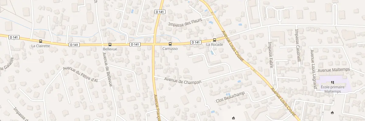 Plan du 162 Av de Champan à La Ciotat