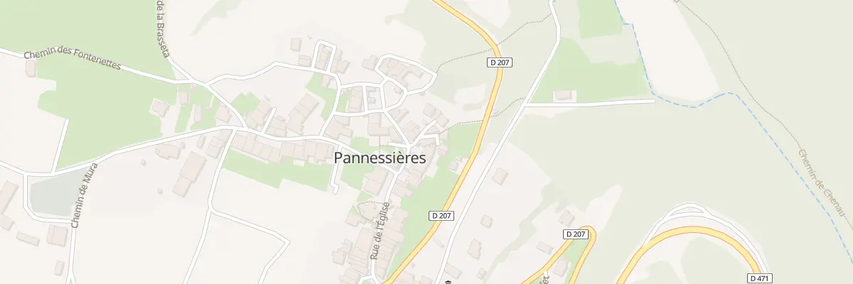 Plan du 8 Rue du Haut à Pannessières
