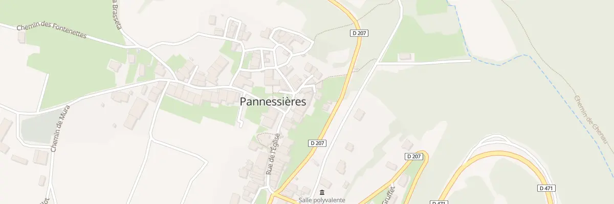 Plan du 6 Rue du Haut à Pannessières