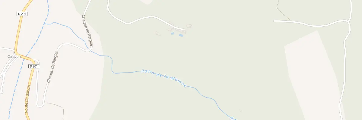 Plan du 598 Che de Bargier à Oppedette
