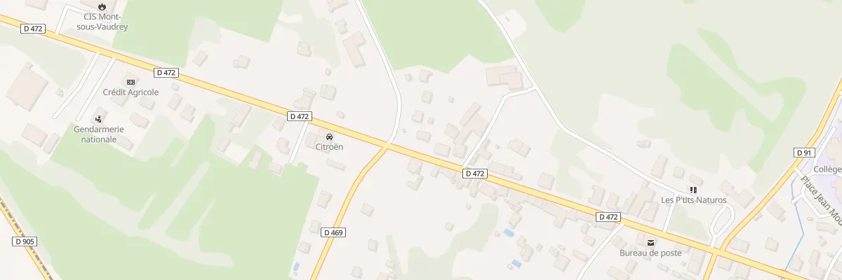Plan du 34 Rue Léon Guignard à Mont-sous-Vaudrey