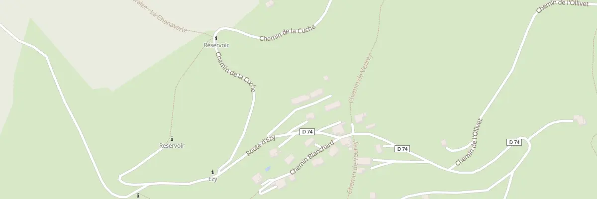 Plan du 5306 Ezy à Montaud