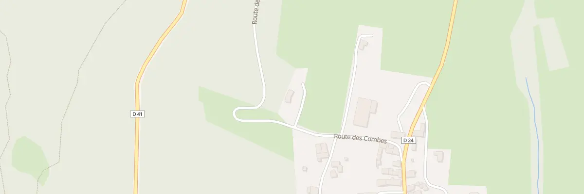 Plan du 222 Rte des Combes à Ambléon