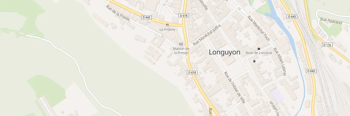 Plan du 2 Rue de la Presle à Longuyon