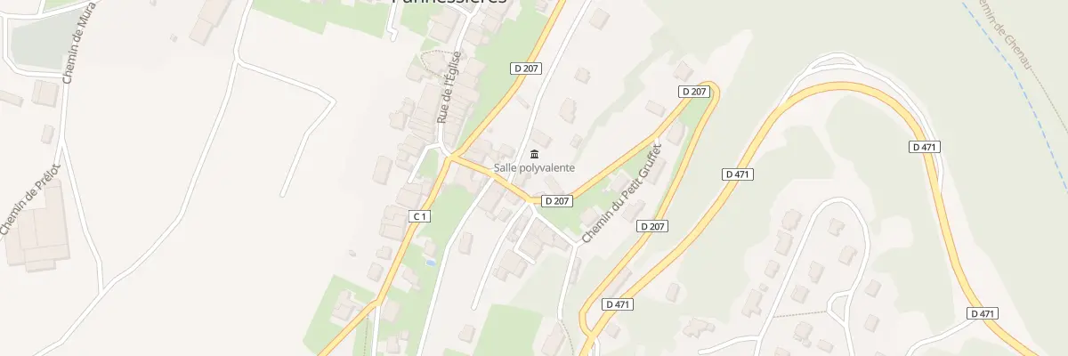 Plan du 65 Che des Vieux Monts à Pannessières