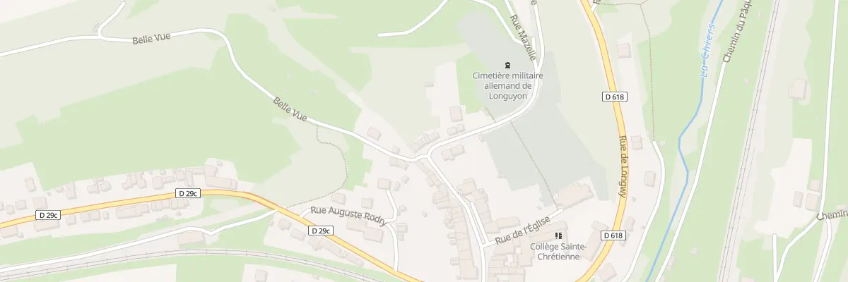 Plan du 58 Rue Mazelle à Longuyon