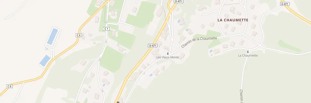 Plan du 600 Rte du Belvédère à Pannessières