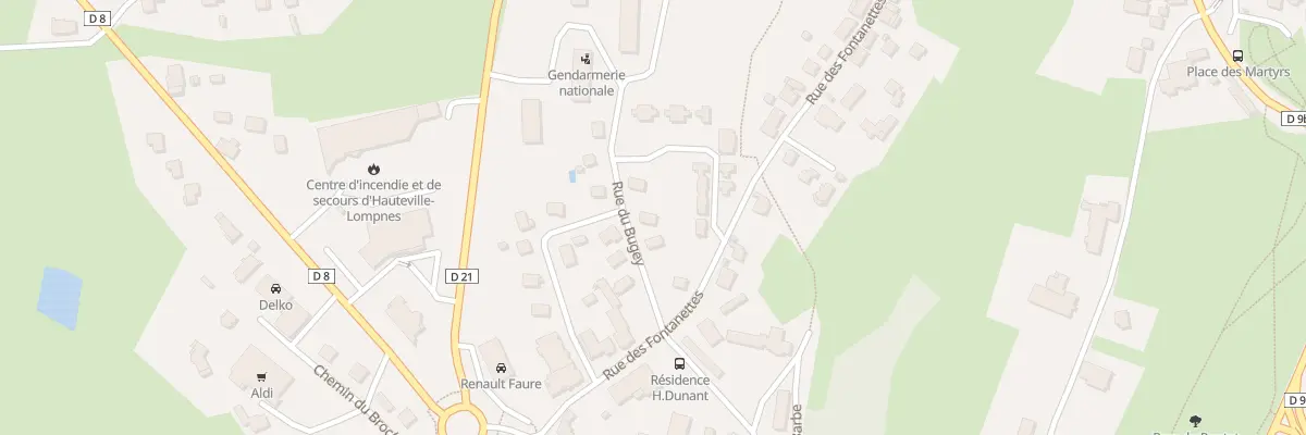 Plan du 80 Rue du Bugey à Plateau d’Hauteville
