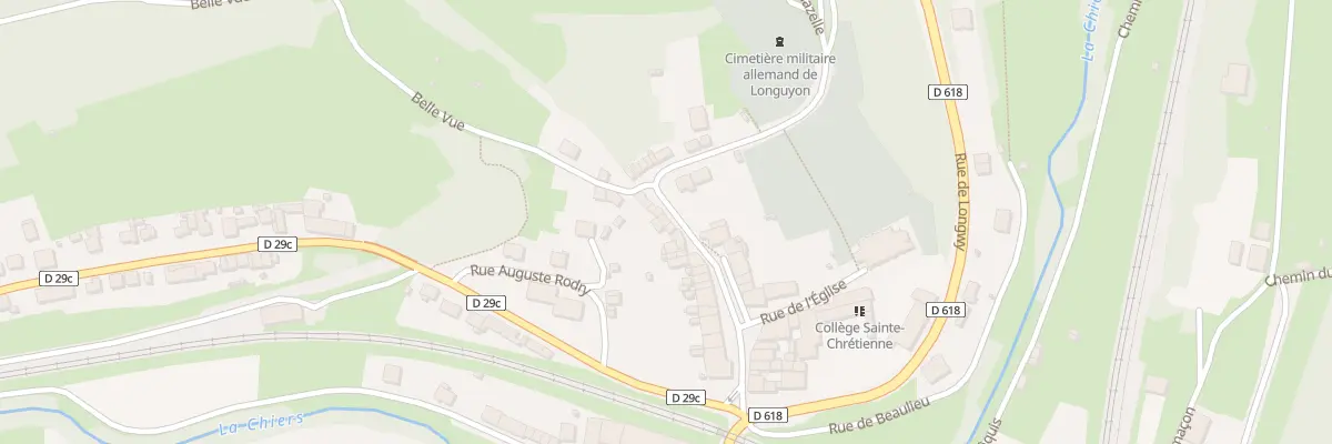 Plan du 40 Rue Mazelle à Longuyon