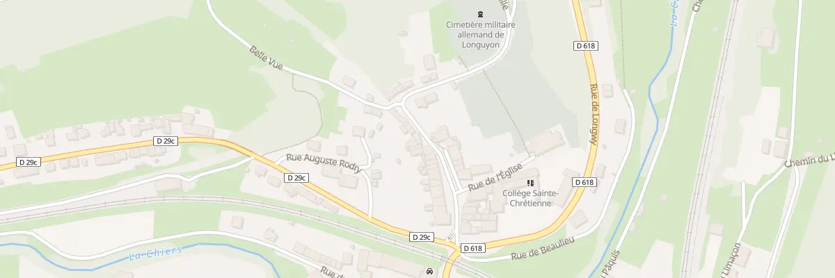 Plan du 36 Rue Mazelle à Longuyon