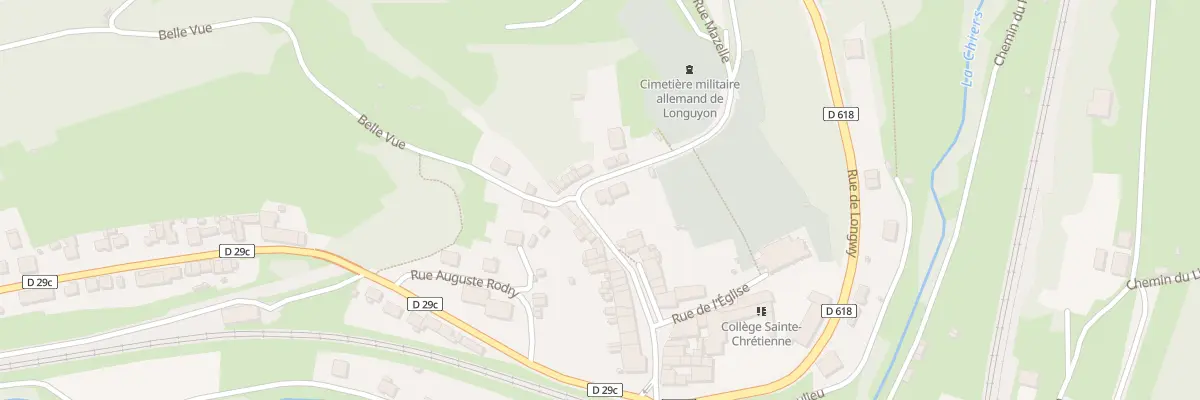 Plan du 25 Rue Mazelle à Longuyon