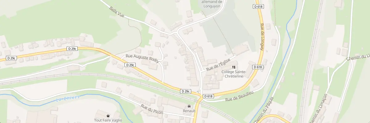 Plan du 26 Rue Mazelle à Longuyon