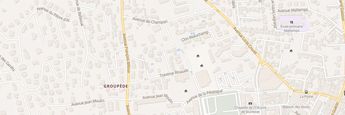 Plan du 9493 Tra Joseph Rinaudo à La Ciotat