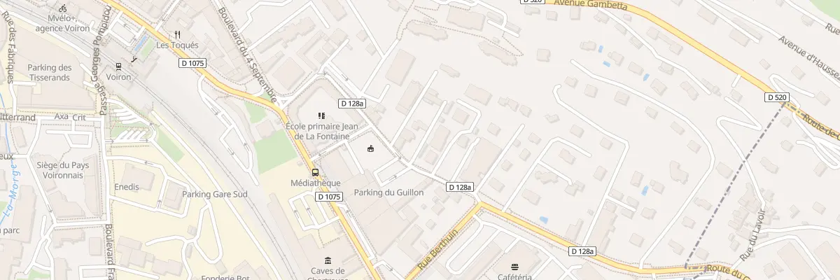 Plan du 37B Bd du Guillon à Voiron